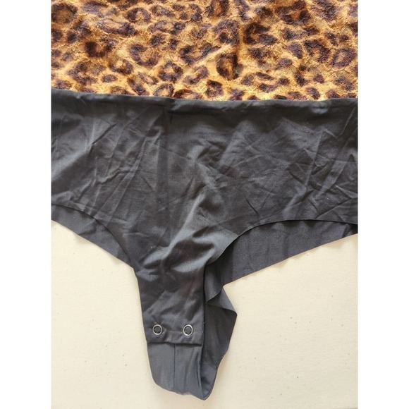 NWOT L’AGENCE Leopard Sheer Long Sleeve Bodysuit SIZE XS - Picture 5 of 10